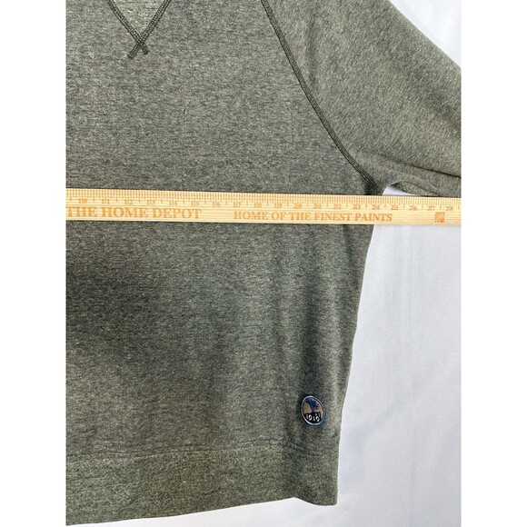 Outerknown Sweatshirt Men’s XL Olive Green Hemp Blend Organic Pullover - Picture 6 of 9